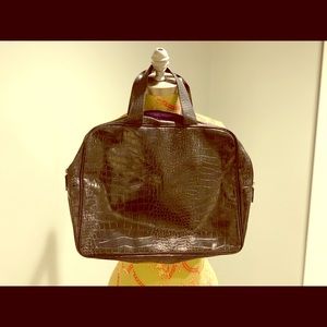 Black Crocodile Purse